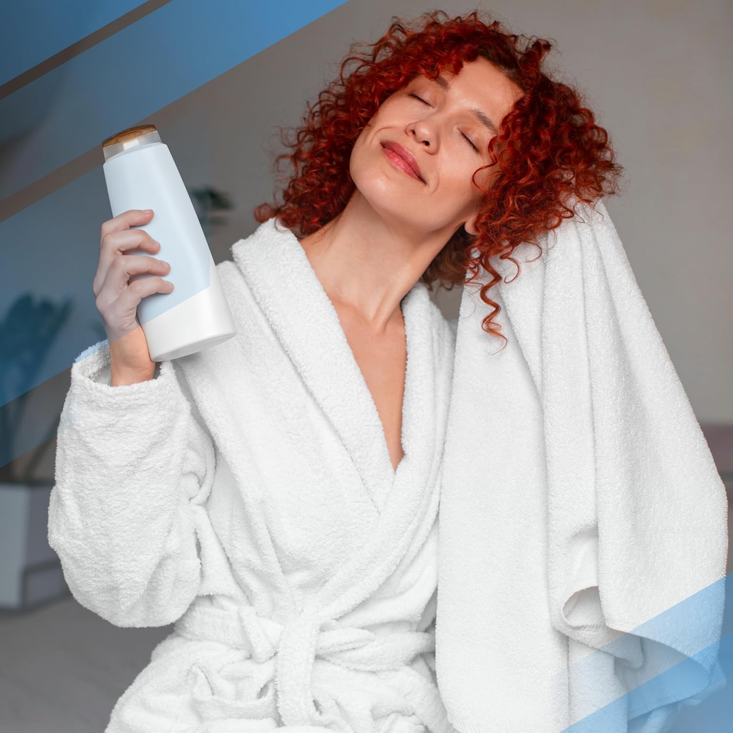 Bath Towels Set of 2 (70x140 cm) – 100% Soft Ring-Spun Cotton, Ultra Soft & Highly Absorbent Towels for Spa, Gym, Hotel & Everyday Bathroom Use - Brilliant White
